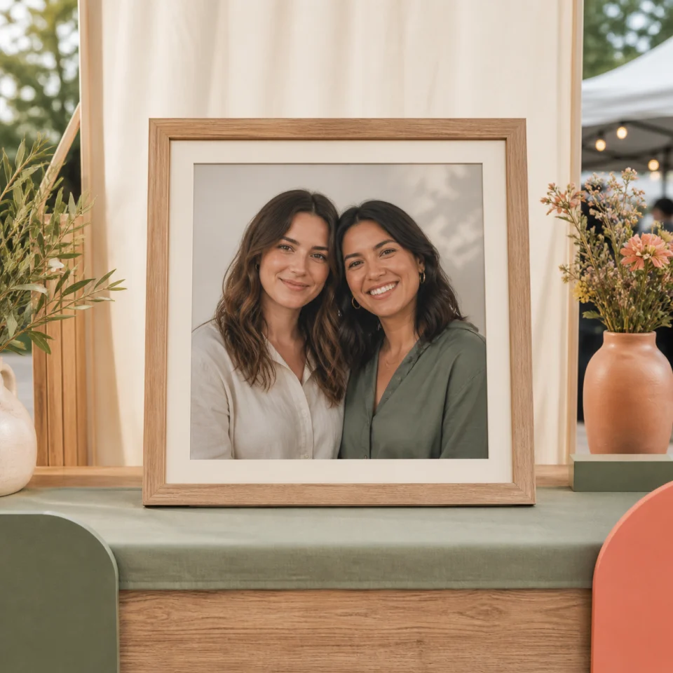 Friends portrait duo offered by Snap Story