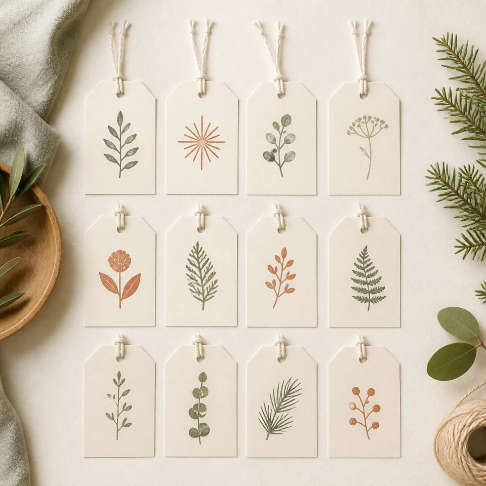 Gift tag bundle offered by Bright Notes Co.