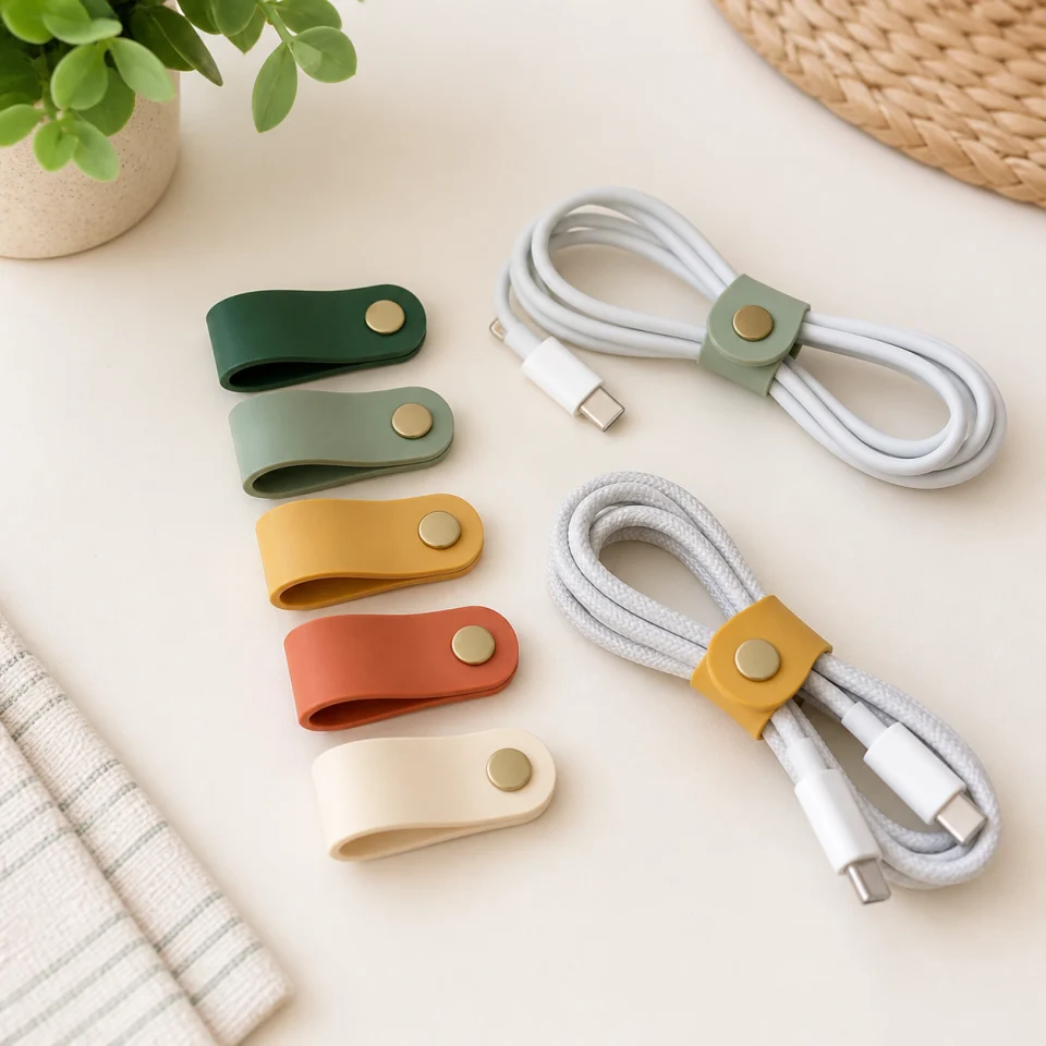 Set of 5 cable tags offered by Tech Tidy